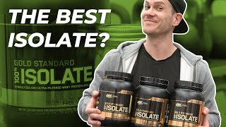 Optimum Nutrition Gold Standard Whey Isolate Review  The Best Isolate [upl. by Tesler]