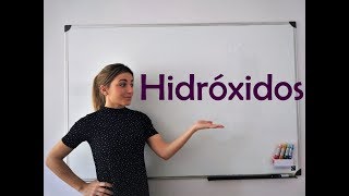 QUÍMICA Formulación de HIDRÓXIDOS [upl. by Schifra]