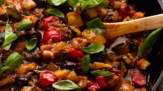 Ratatouille French Provencal Vegetable Stew  Side [upl. by Adena]