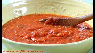 Marinara Sauce  Rossellas Cooking with Nonna [upl. by Cyma]