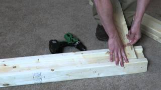 How To Build Sawhorses [upl. by Yrrak196]