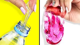 HAZ SLIME DE AGUA 💦 Probando Recetas SIN BORAX [upl. by Consuela]