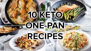 10 Keto OnePan Recipes with Easy Cleanup [upl. by Avera211]