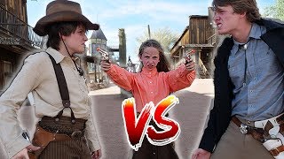 WHO IS THE BADDEST BANDIT IN THE WEST  Cowboy Comedy [upl. by Yesdnyl]