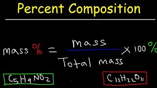 Percent Composition By Mass [upl. by Broida]