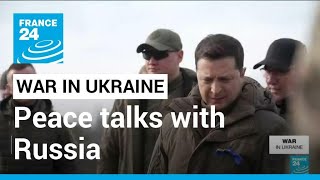 Ukraine delegation arrives for peace talks with Russia • FRANCE 24 English [upl. by Lokkin]