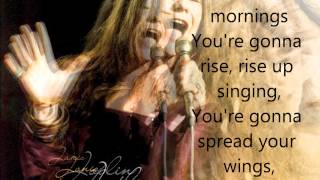 Janis Joplin  Summertime with lyrics [upl. by Yahsal]