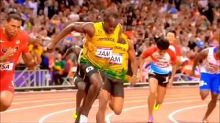 Usain Bolt Best Moments  sprinting Montage [upl. by Acnairb587]