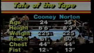 Gerry Cooney Vs Ken Norton 1981 [upl. by Enialahs]