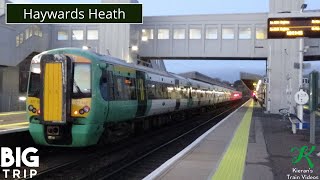 Trains at Haywards Heath BML  121220 [upl. by Ardnekahs]