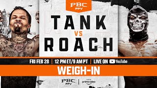 Tank vs Roach WEIGHIN  TankRoach [upl. by Flowers]