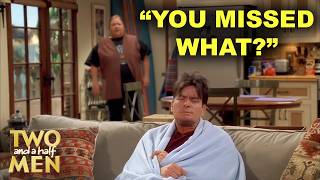 Minicut More ”Two and a Half Men” Moments You May Have Missed  Two and a Half Men [upl. by Eolanda]