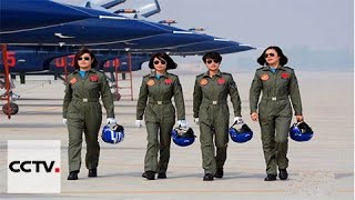 Chinas female fighter pilots show their mettle [upl. by Arayt]