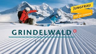 Best skiing in Grindelwald 2020 Jungfrau Ski Switzerland [upl. by Yasu]