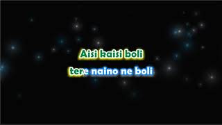 Manwa Lage  Karaoke with Lyrics [upl. by Ailegna]