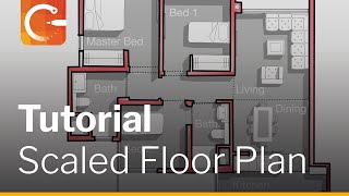 Rendering a Floor Plan  Architect Osama Elfar [upl. by Pickar871]