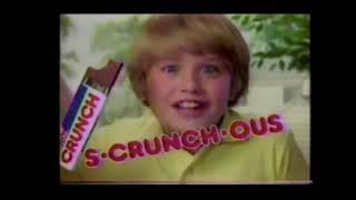 Nestle Crunch  Chocolate is Scrunchous 1984 USA [upl. by Adliw]