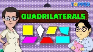 What are Quadrilaterals  Types of Quadrilaterals  Class 8th Maths [upl. by Ecniv]