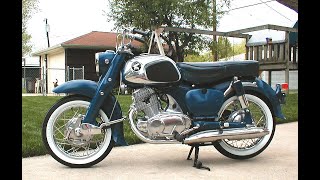 1963 Honda Dream CA77 Restoration Slide Show [upl. by Ute]