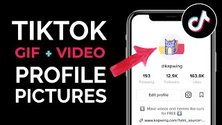 How to Use Any GIF or Video as your TikTok Profile Picture [upl. by Rotberg]