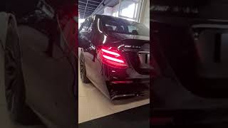 MercedesBenz E63s AMG Coldstart Akrapovic [upl. by Musihc]