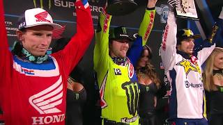 Supercross 450 Main Event Anaheim 2 Round 3 2018 [upl. by Vin171]