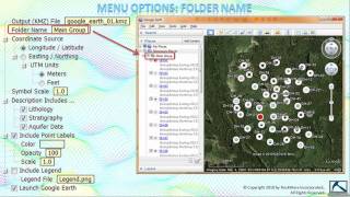 RTR 3214 Plotting Borehole Locations in Google Earth  Advanced [upl. by Wycoff]