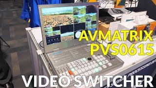 AVMATRIX PVS0615 Video Switcher at CES 2019 [upl. by Niwrad]