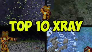 Top 10 Minecraft CHEATS 1204  TOP 10 XRAY MODS CHEATS 1204 [upl. by Eitsim]