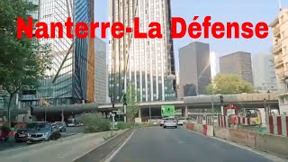 NanterreLa Défense Driving French region [upl. by Elva]