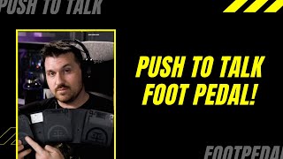 Stream Tips  Push To Talk USB Foot Pedal [upl. by Waiter419]