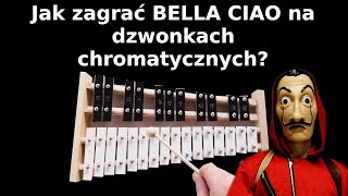 BELLA CIAO  DOM Z PAPIERU 🎶  Dzwonki chromatyczne cymbałki Instrumental cover amp tutorial Nuty [upl. by Ardnat]