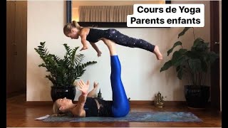 Cours de Yoga parents enfants [upl. by Berlinda600]