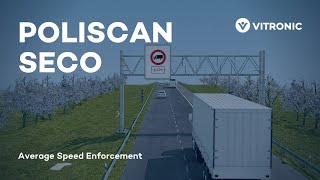 POLISCAN SECO Precise Average Speed Control  VITRONIC [upl. by Phonsa]