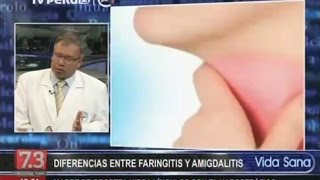 Diferencias entre faringitis y amigdalitis [upl. by Gnemgnok]