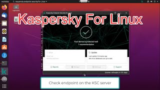 Install Kaspersky Security for Linux and connect to Kaspersky Security Center Step by step [upl. by Fagaly785]