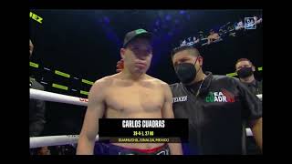 Carlos Cuadras vs Jesse Rodriguez [upl. by Mellisent]