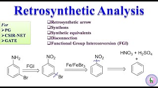 Retrosynthetic Analysis Basic concepts [upl. by Webb]