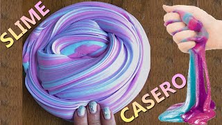 COMO HACER SLIME FACIL 1 INGREDIENTE  SIN BORAX [upl. by Etnovert]