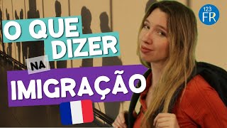 Frases em Francês para Viagem Imigração [upl. by Wardle662]