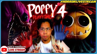 SERAM PATUNG MENGERIKAN KEMBALI 🔴 Poppy Playtime CHAPTER 4 Malaysia HorrorLivestream [upl. by Inalem]