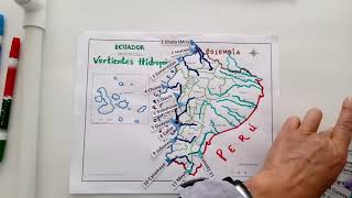 Vertientes Cuencas Hidrográficas de Ecuador 2021 [upl. by Annaerb]