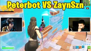 Peterbot VS ZaynSzn 1v1 TOXIC Fights [upl. by Nwahsid]