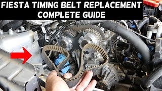 FORD FIESTA TIMING BELT REPLACEMENT MK7 ST [upl. by Fry695]