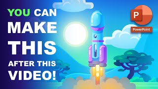 How to animate like Kurzgesagt using ONLY PowerPoint [upl. by Brnaba]