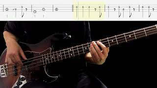 Bass TAB The Long And Winding Road  The Beatles [upl. by Annoyed981]