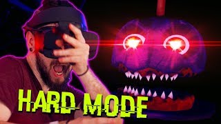 Five Nights At Freddys VR HARD MODE FNAF VR [upl. by Sivam]