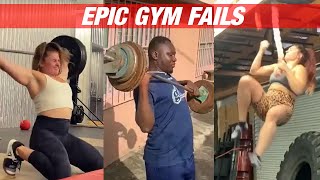 CROSSFIT amp WORKOUT FAILS COMPILATION  EPIC GYM FAILS [upl. by Galven913]