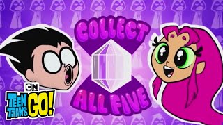 Collect All Five  Teen Titans Go  Cartoon Network [upl. by Devan]