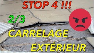 COMMENT CARRELER UNE TERRASSE EN BÉTON ARMÉ  SIR 4 23 [upl. by Enirrok]